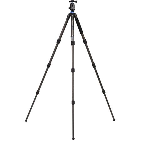 Benro TMA28CV2 Mach3 9X Carbon Fiber Series 2 Tripod Kit with V2 Head, 4 Section