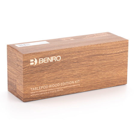 Benro TablePod Wooden Edition Carbon Fiber Tripod with Ball Head