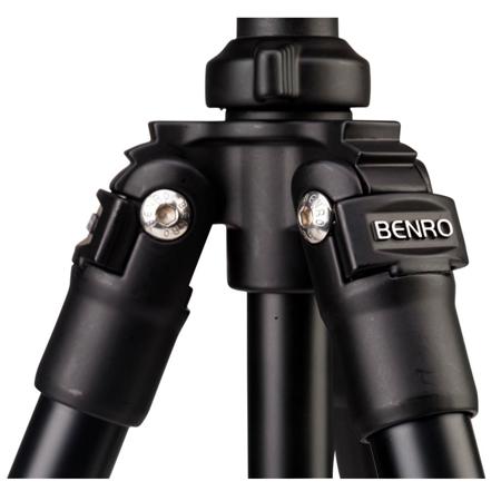 Benro Slim 4-Section Lightweight Aluminum Tripod with Ball Head