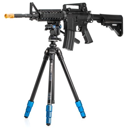 Benro TSL08AS2CSHG Picatinny Rail Clamp + Slim Video Tripod