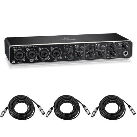 Behringer U-PHORIA UMC404HD USB 2.0 Audio/MIDI Interface with