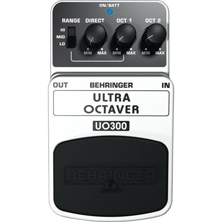 Behringer Ultra Octaver UO300 3-Mode Effects Pedal 000-60300