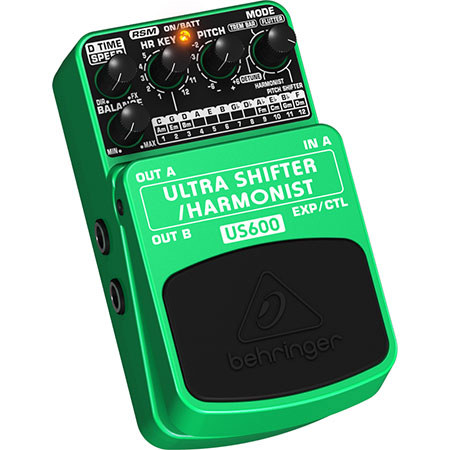Behringer Ultra Shifter/Harmonist US600 Ultimate Pitch Effects Pedal