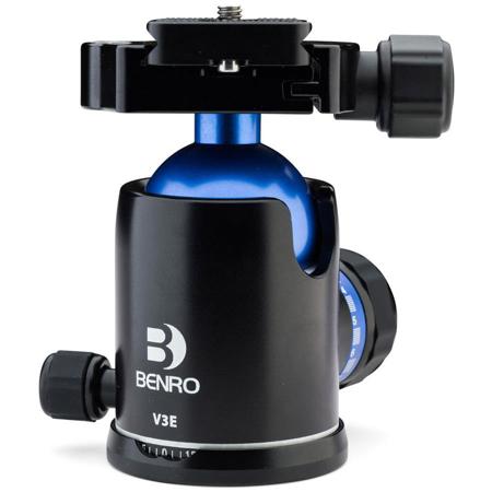 Benro V3E Triple Action Ballhead with PU60 Plate