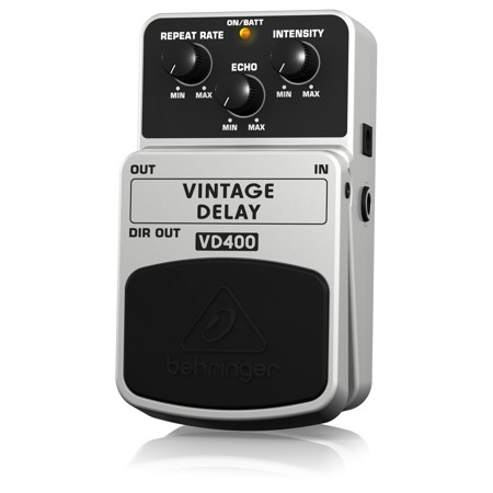 Behringer Vintage Delay VD400 Analog Effects Pedal 0709-ABU86-001