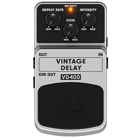 Behringer Vintage Delay VD400 Analog Effects Pedal 0709-ABU86-001