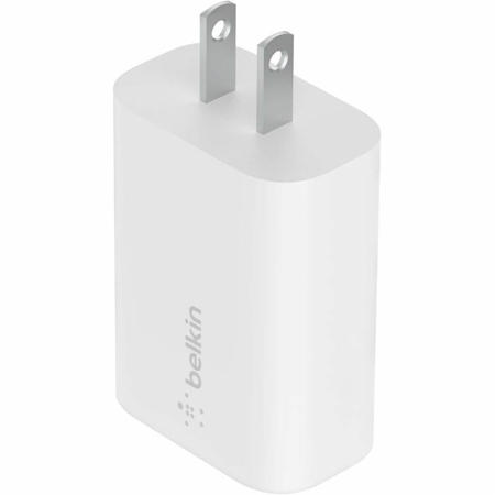 Belkin BoostCharge 25W USB-C PD 3.0 PPS Wall Charger, White
