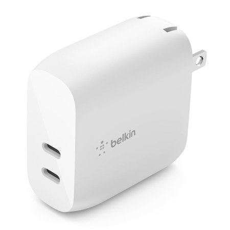 Belkin BoostCharge 40W 2-Port USB-C PD Wall Charger
