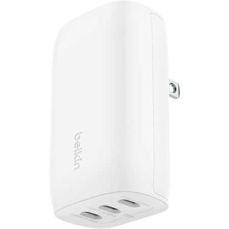 Belkin 67W 3-Port USB-C PPS/PD Wall Charger, White