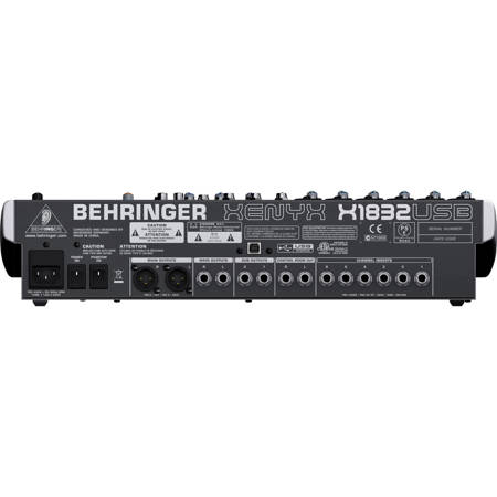 Behringer XENYX X1832USB Premium 18-Input 3/2-Bus Mixer 0601 Behringer XENYX X1832USB Premium 18-Input 3/2-Bus Mixer 0601
