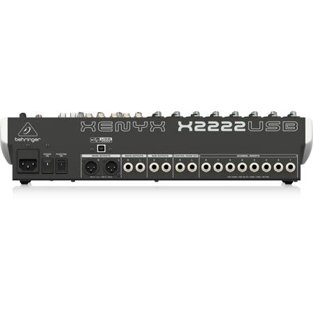 Behringer XENYX X2222USB Premium 22-Input 2/2-Bus Mixer 0601-ADA86-US1