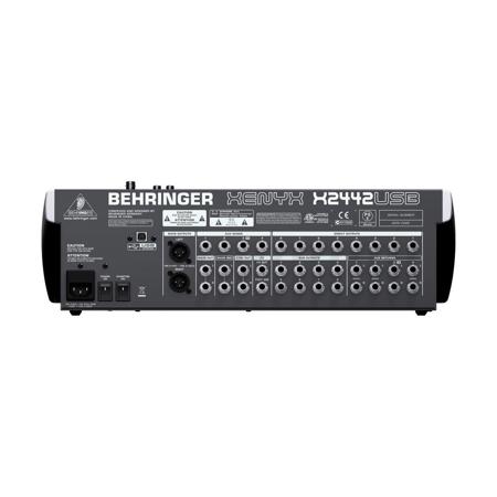Behringer XENYX X2442USB Premium 24-Input 4/2-Bus Mixer 0601-ADB86-US1