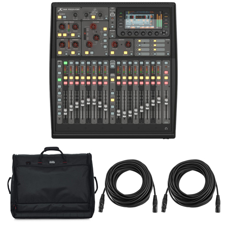 Behringer X32 PRODUCER 40-CH Digital Mixer with Case and Cables