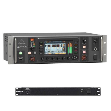Behringer X32 40-CH Mixer, Bundle with Furman Sound M-8X2 Power Conditioner