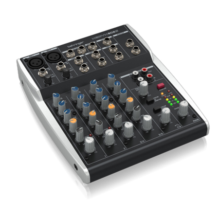 Behringer XENYX 802USB ミキサー・オーディオI/O Behringer XENYX 802S Premium Analog 8-Channel Mixer with USB