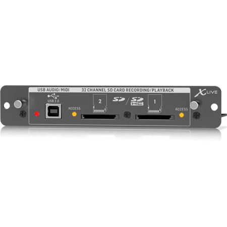 Behringer X32 Rack 40-Input 25-Bus Digital Mixer w/X-LIVE
