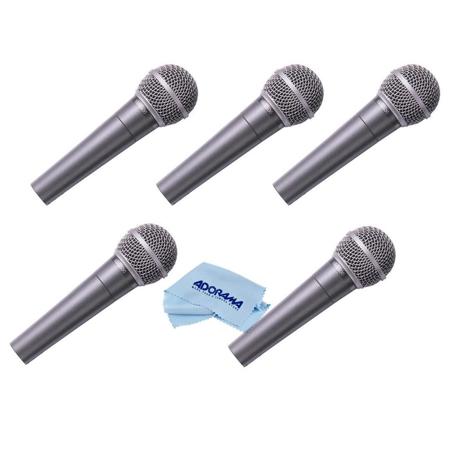 Behringer 5 Pack ULTRAVOICE XM8500 Cardioid Vocal Microphone XM8500 5