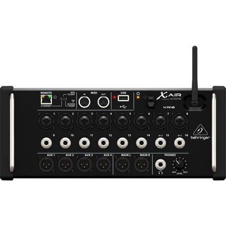 Behringer X Air XR16 Digital Mixer for iPad/Android Tablet with Wi-Fi and USB Recorder