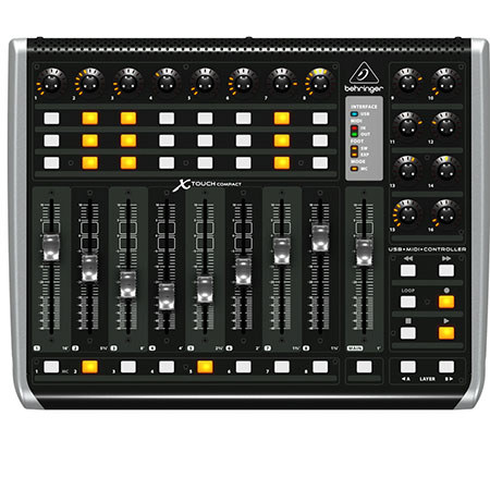 Behringer X-Touch Compact Universal USB/MIDI Controller X-TOUCH 