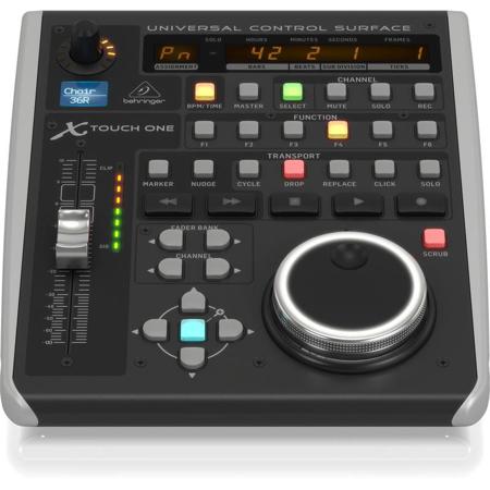 Behringer X-TOUCH ONE Universal Control Surface with Touch-Sensitive Motor Fader and LCD Scribble Strip