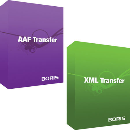 Boris FX AAF Transfer and Boris XML Transfer Bundle Mac (Download)