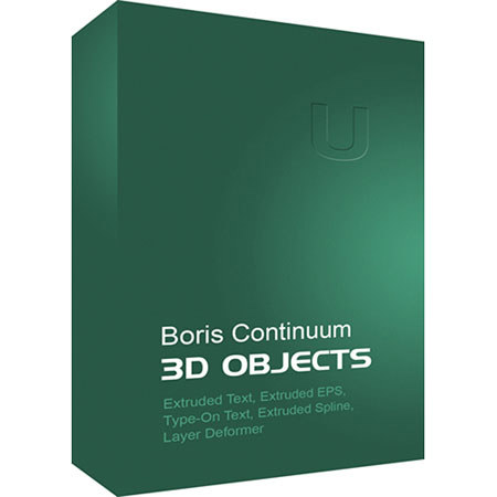 Boris FX Continuum 3D Objects Mac (Download)