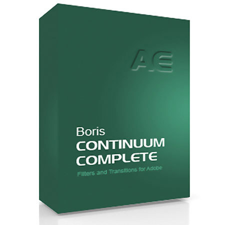 Boris FX Continuum Complete 8 AE Academic Mac (Download)