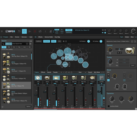 BFD BFD3 Acoustic Drum Virtual Instrument, Download