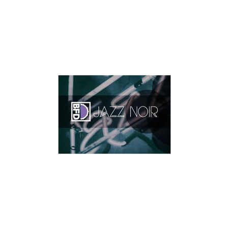 BFD Jazz Noir Drum Software Expansion Pack for BFD3 Virtual Instrument, Download
