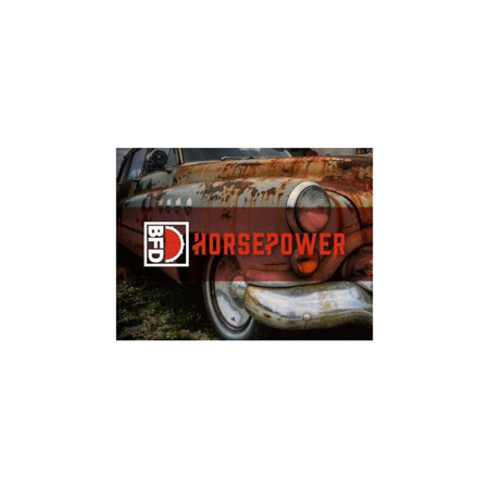 BFD Horsepower Drum Software Expansion Pack for BFD3 Virtual Instrument, Download