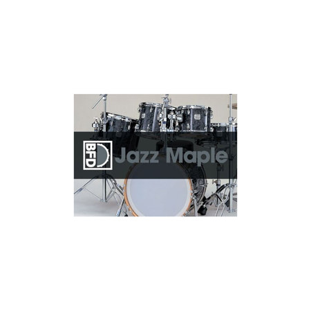 BFD Jazz Maple Drum Software Expansion Pack for BFD3, BFD Eco and BFD2 Virtual Instrument, Download