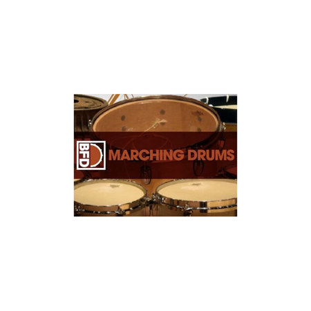 BFD Marching Drums Software Expansion Pack for BFD3, BFD Eco and BFD2 Virtual Instrument, Download