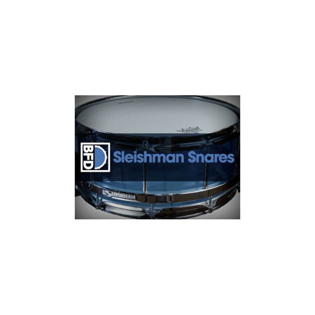 BFD Sleishman Snares Drum Library Expansion Pack for BFD3, BFD Eco and BFD2 Virtual Instrument, Download