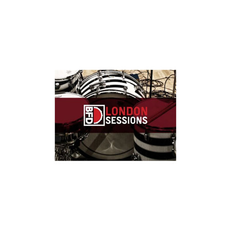 BFD London Sessions Drum Software Expansion Pack for BFD3 and BFD Eco Virtual Instrument, Download