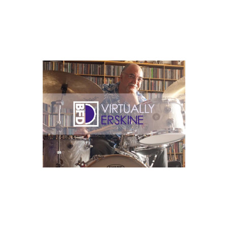 BFD Virtually Erskine Drum Library Expansion Pack for BFD3, BFD Eco and BFD2 Virtual Instrument, Download