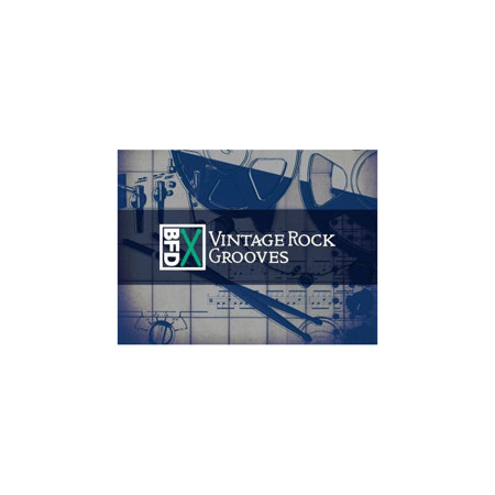 BFD Vintage Rock Grooves Pack for BFD3 Virtual Instrument, Download