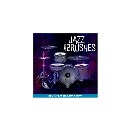 BFD Jazz Brushes Expansion Pack for BFD Player Virtual Instrument, Download
