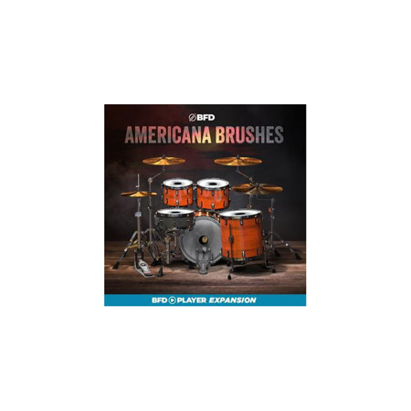 BFD Americana Brushes Expansion Pack for BFD Player Virtual Instrument, Download