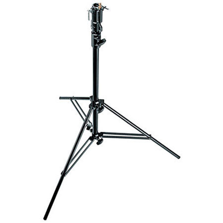 Manfrotto 008BU 7.5' Steel Cine Stand, 2 Section, Black