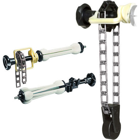 Manfrotto 046G Background Paper Drive Set, Gray Chain