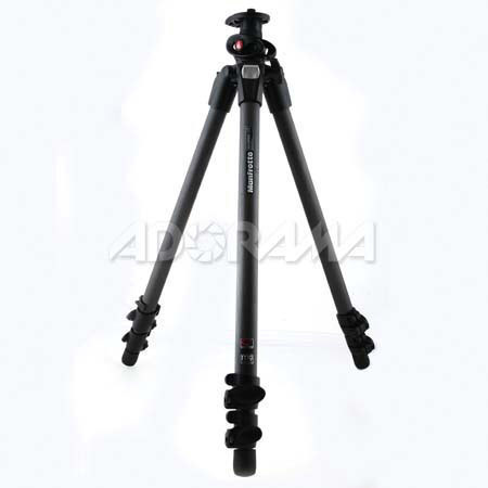 Manfrotto 055CXPRO3 3-Section Carbon Fiber Tripod, 324RC2 Joystick Head, Gray