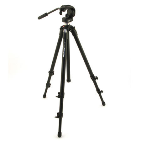Manfrotto 055XDB128RC Basic Tripod, Micro Fluid Head
