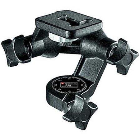 Manfrotto 055 3-Section Al Tripod, with 056 3D Head,30
