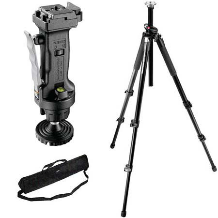 Manfrotto 055XPROB3265 Black Tripod Kit, Tripod Case