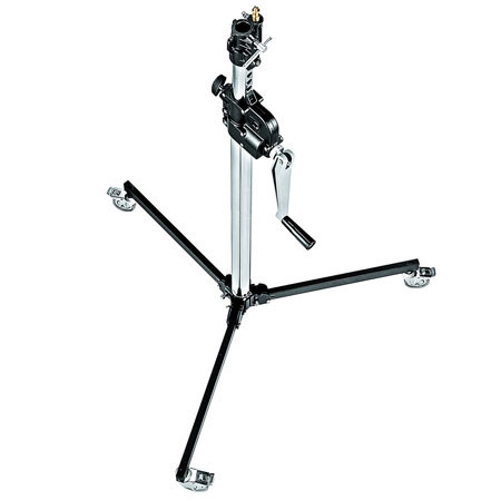 Manfrotto Steel 2-Section Low Base Wind Up Stand