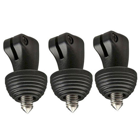 Manfrotto 116SPK3 Retractable Rubber Spiked Foot Set