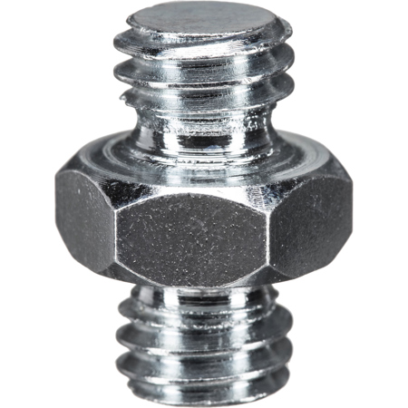 Manfrotto 125 Short Adaptr Spigot, 3/8 inch + 3/8 inch