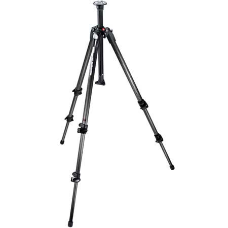 Manfrotto 190CX3 Carbon Fiber Tripod Legs, 11lbs Load