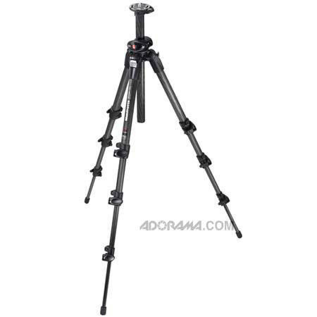 Manfrotto 190CXPRO4 4 Section Carbon Fiber Pro Tripod With Manfrotto 057 Ball HD
