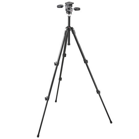 Manfrotto 190XDB804RC2 Aluminum Tripod, Pan/Tilt Head